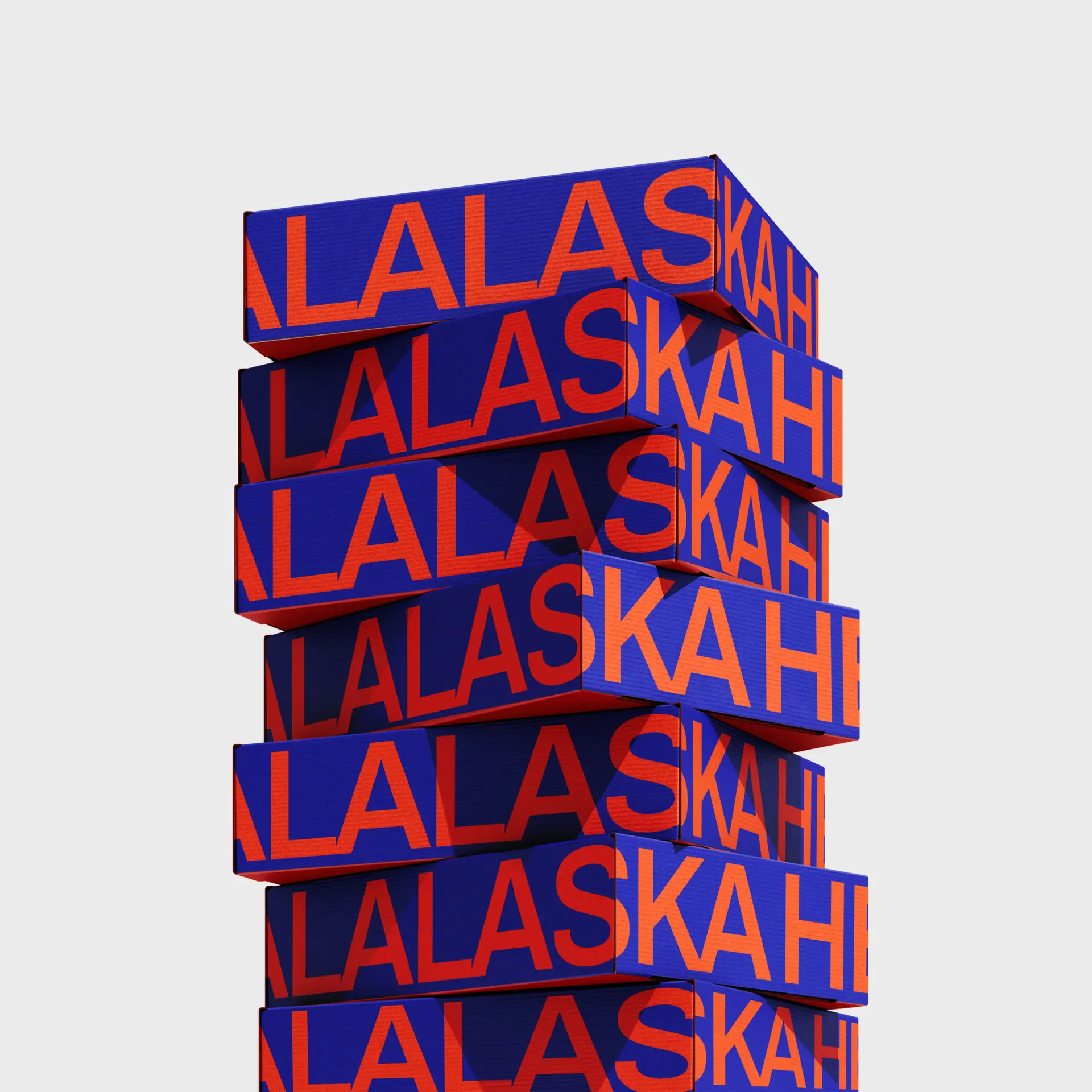 Caja de la heladería alaska